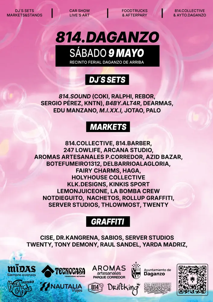 Cartel del 814.DAGANZO del sábado 9 de mayo