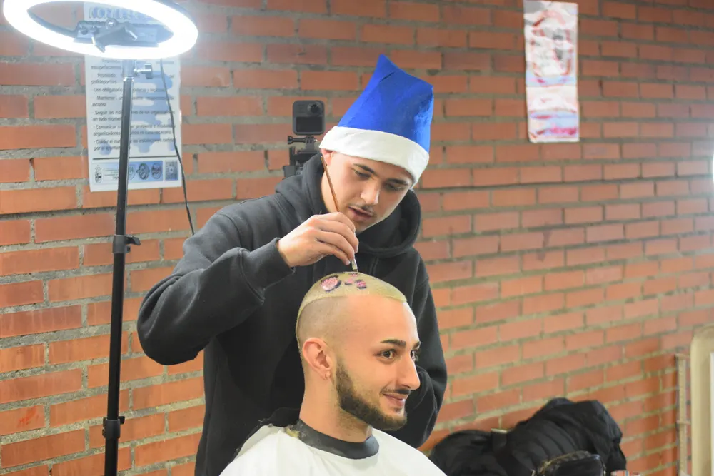 Barbero en el 814.DAY