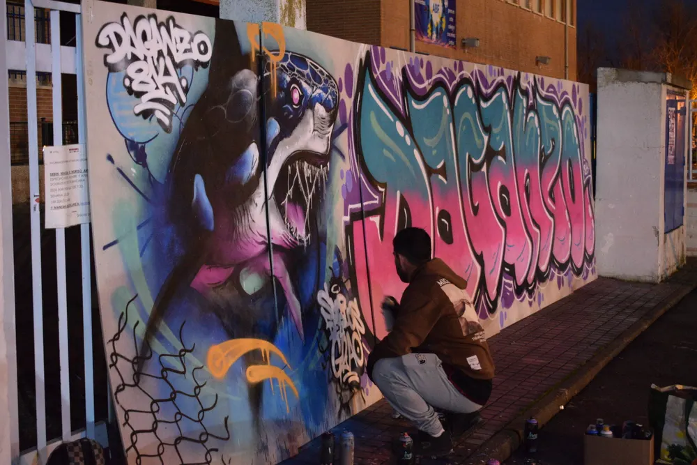 Graffiti en directo