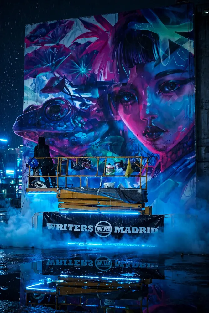 Mural de Writers Madrid