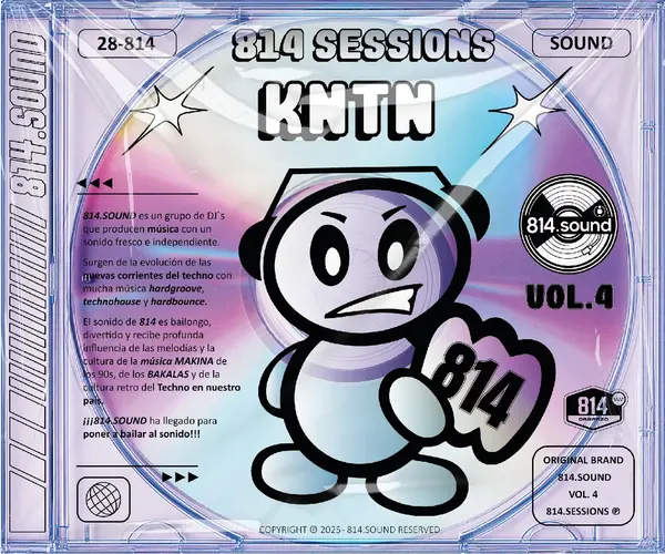 Portada de 814.SESSIONS VOL. 4 · KNTN