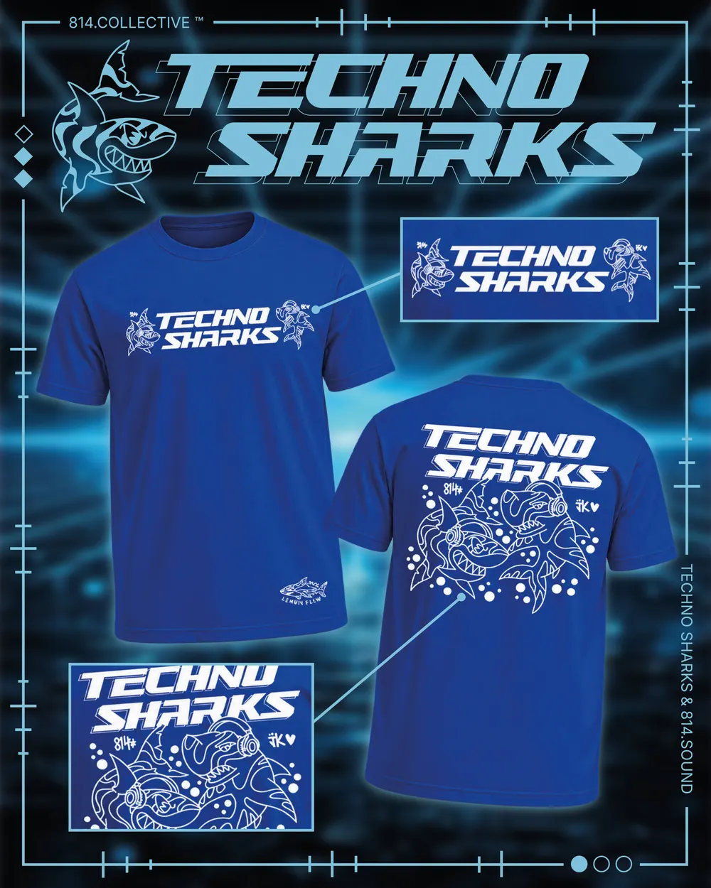 Techno Sharks — 814.COLLECTIVE