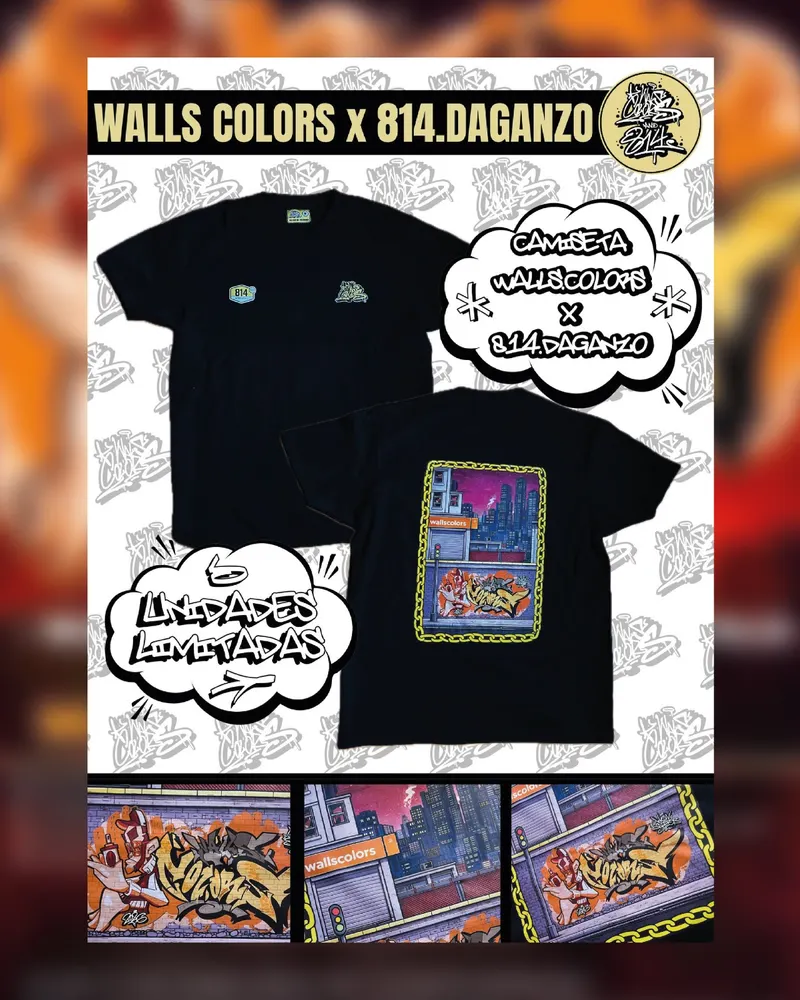 Camiseta Walls Colors x 814.DAGANZO